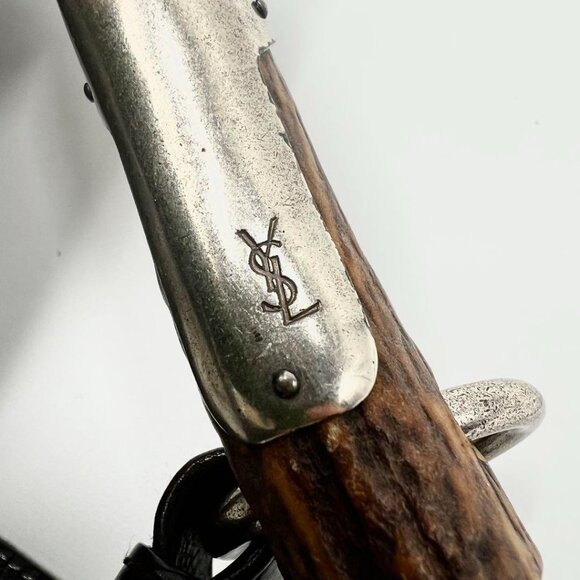 YSL Saint Laurent denim mombasa bag - Picture 9 of 10